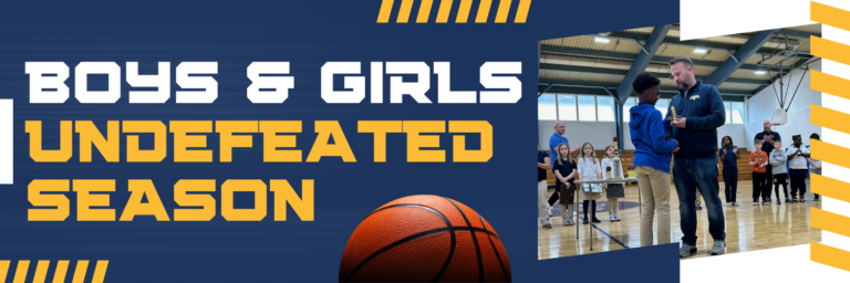 Most Holy Rosary Elementary School's 5th and 6th grade boys and girls basketball teams dominate the Parochial league with an undefeated 2024-2025 season.