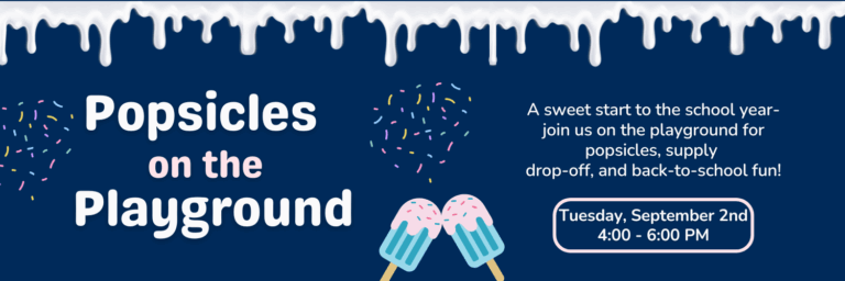 We’re looking forward to seeing smiling faces, backpacks, and the excitement of a new school year! Whether it’s a quick hello, a chance to explore the classroom, or simply enjoying a popsicle with friends, Popsicles on the Playground is a wonderful way to welcome everyone back to Most Holy Rosary. Don’t miss this fun, family-friendly kickoff to the 2025–2026 school year!
